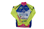 Veste vélo rétro France-Comté Besançon Crédit Mutuel