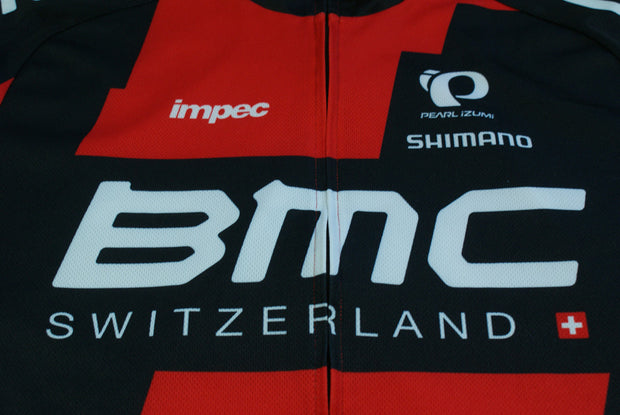 Maillot vélo rétro BMC Pearl iZumi Impec Shimano