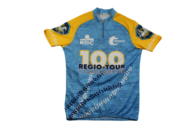 Maillot vélo rétro 100 Region-Tour Decca KBC