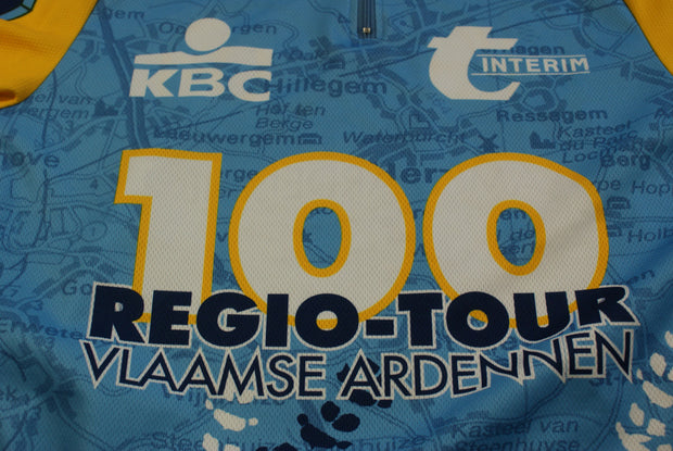 Maillot vélo rétro 100 Region-Tour Decca KBC