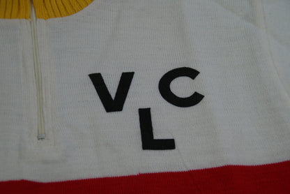 Maillot vélo rétro VLC manches courtes