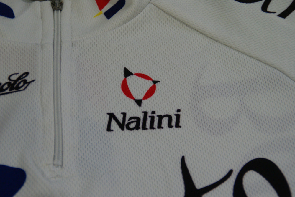 Rare Maillot Cyclisme Vintage Banesto 90s - NALINI - Époque Indurain -T