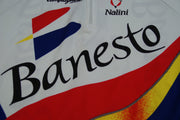 Maillot cyclisme vintage Banesto Campagnolo Nalini