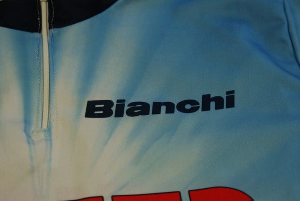 Maillot cyclisme vintage Gewiss Bianchi Biemme