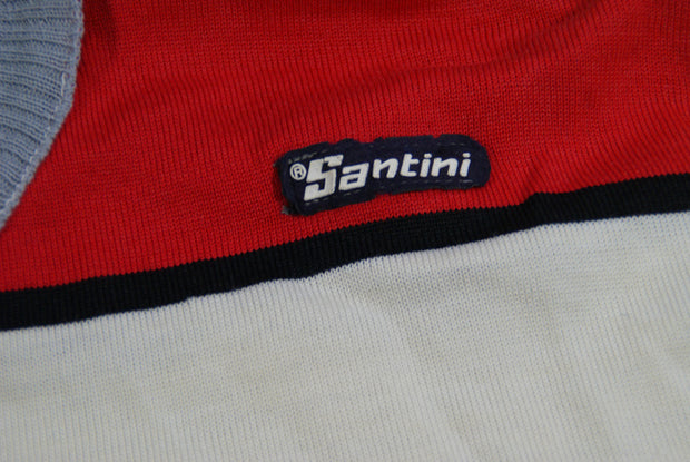 Maillot vélo rétro Santini manches longues