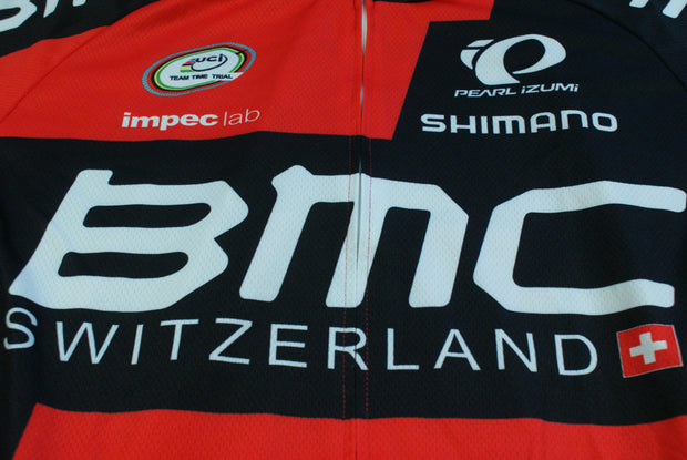 Maillot vélo rétro Pearl iZumi Shimano Imeclab BMC