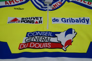 Maillot cyclisme vintage Geniferson Servary Doubs