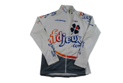 Veste vélo vintage FDJ Française des jeux Nalini Lapierre