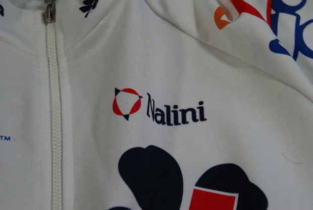 Veste vélo vintage FDJ Française des jeux Nalini Lapierre