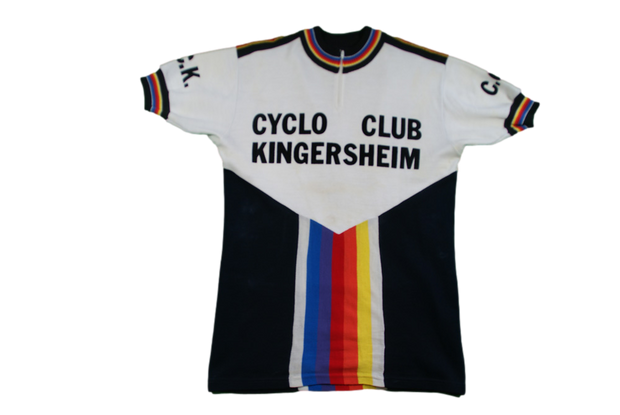 Maillot vélo rétro Cyclo club Kingersheim