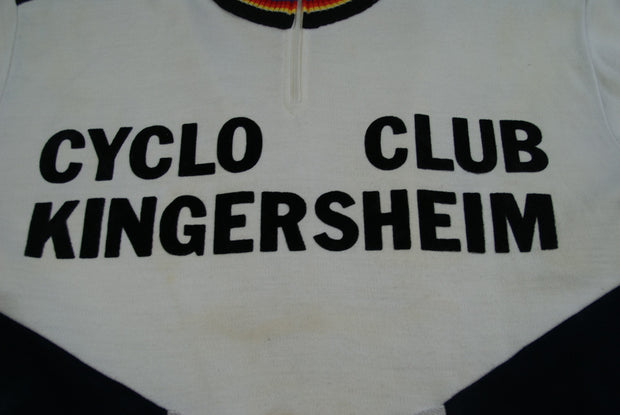 Maillot vélo rétro Cyclo club Kingersheim