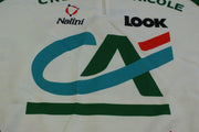 Maillot cyclisme vintage Crédit Agricole Look Nalini