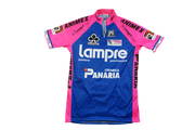 Maillot cyclisme vintage Lampre Colnago Santini