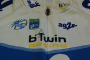 Maillot cyclisme vintage b'Twin Decathlon AG2R UCI