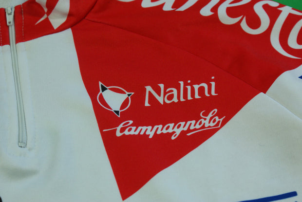 Maillot cyclisme vintage Banesto Campagnolo Nalini