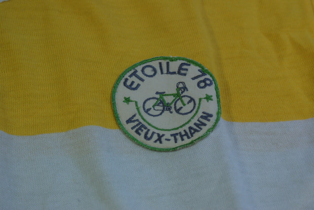 Maillot vélo rétro manches longues Etoile 78 Sibille