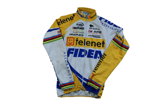 Veste vélo rétro Bio racer Ridley Telenet