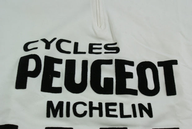 Maillot vélo rétro Cycles Peugeot Michelin