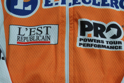 Veste vélo rétro Crédit Mutuel E.Leclerc Fiat