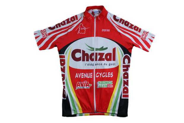 Maillot cyclisme rétro MS Tina Avia Chazal