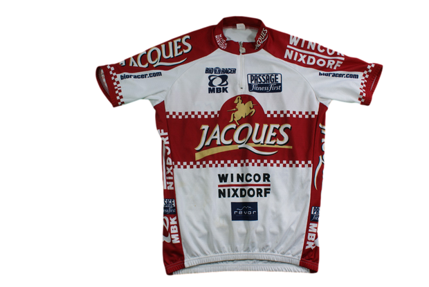 Maillot vélo vintage Bio Racer MBK Jacques