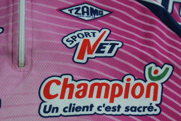 Maillot vélo rétro Champion Morteau Saucisse Intersport Sport Net