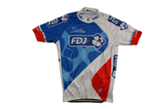 Maillot vélo vintage b'Twin Française des jeux UCI Lapierre