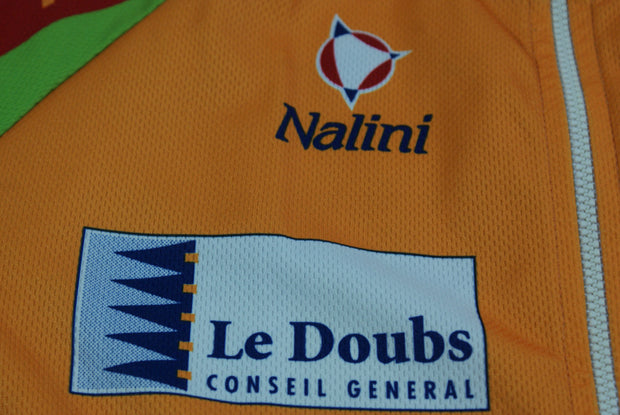 Maillot cyclisme vintage Nalini Kyriad Crédit Mutuel E.Leclerc