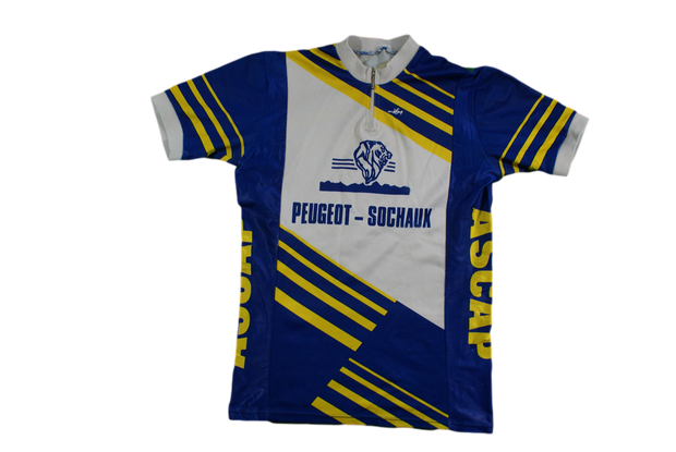 Maillot vélo rétro Peugeot-Sochaux