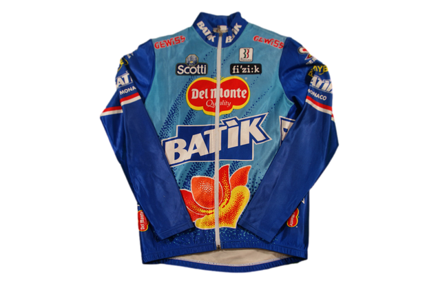 Veste vélo vintage Biemme Batik Del Monte