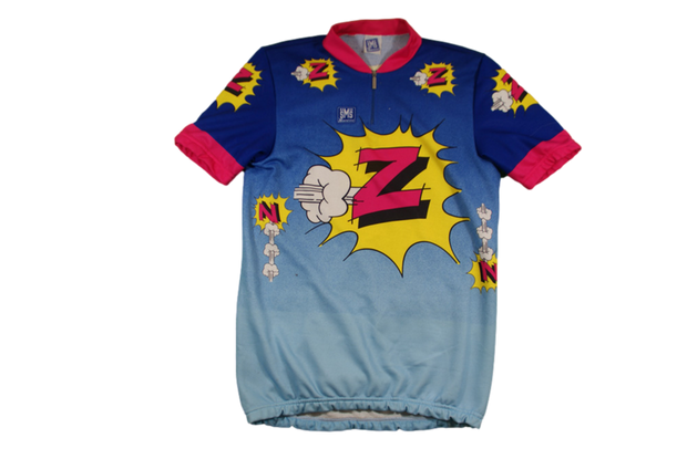 Maillot cyclisme vintage Z Santini