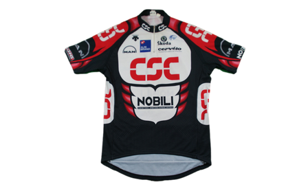 Maillot cyclisme vintage Skoda Descente CSC
