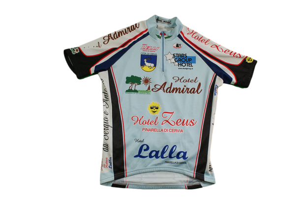 Maillot vélo rétro Anna Neri Hotel Admiral Cervia