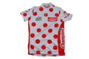 Maillot à pois vélo rétro Tour de France Champion