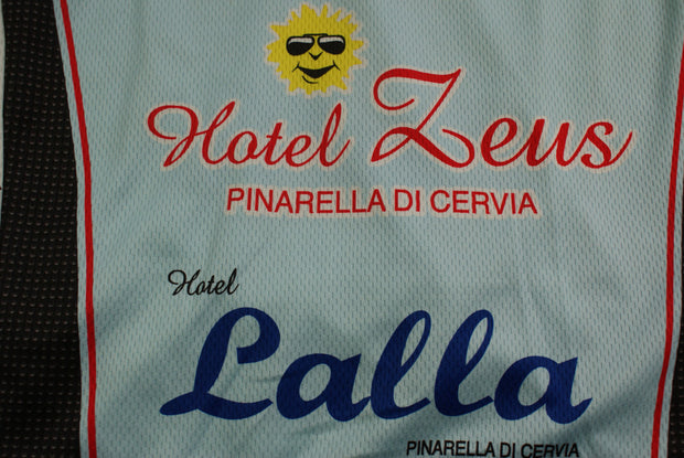 Maillot vélo rétro Anna Neri Hotel Admiral Cervia