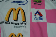 Maillot cyclisme vintage McDonald's Shemsy