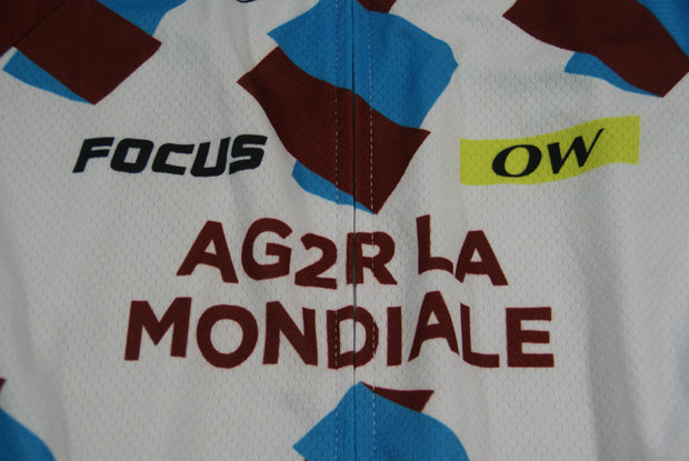 Maillot vélo vintage AG2R la Mondiale