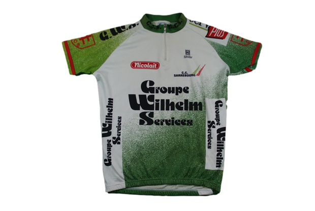 Maillot vélo rétro Sibille Groupe Wilhelm