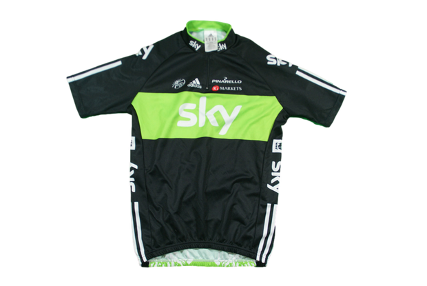 Maillot cyclisme vintage SKY Adidas Pinarello