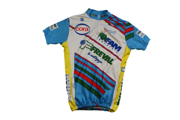 Maillot cyclisme rétro Freval Cora