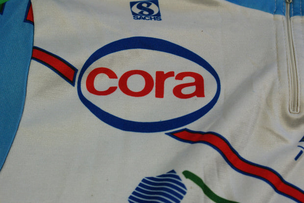 Maillot cyclisme rétro Freval Cora