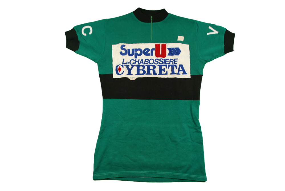 Maillot cyclisme vintage Super U