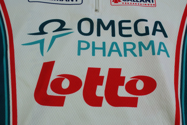 Maillot vélo rétro Vermarc Lotto Omega Pharma UCI Q8