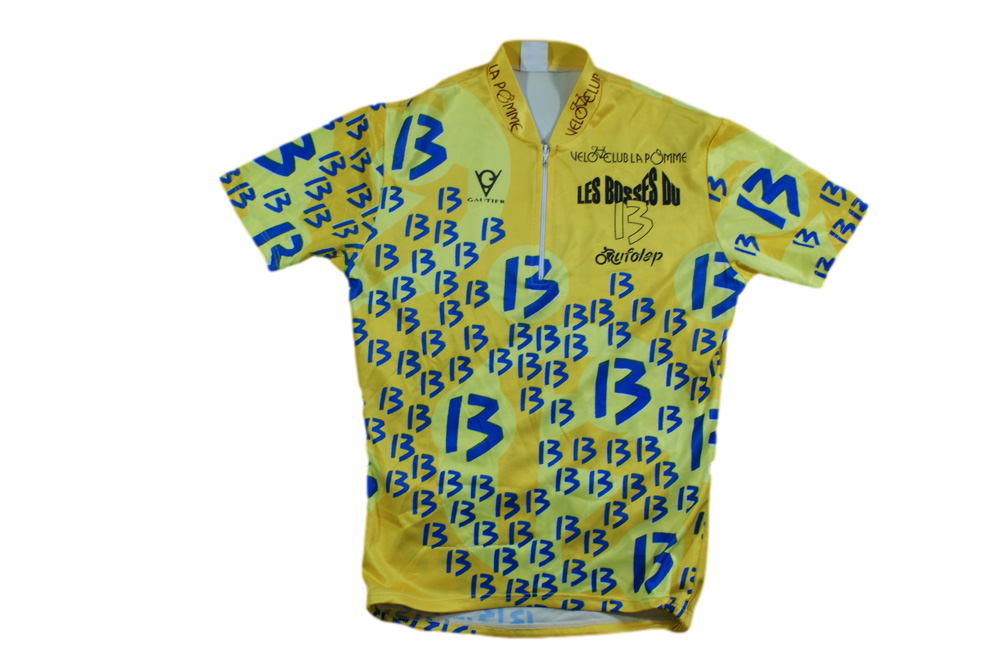 Maillot vélo rétro Vélo club La pomme