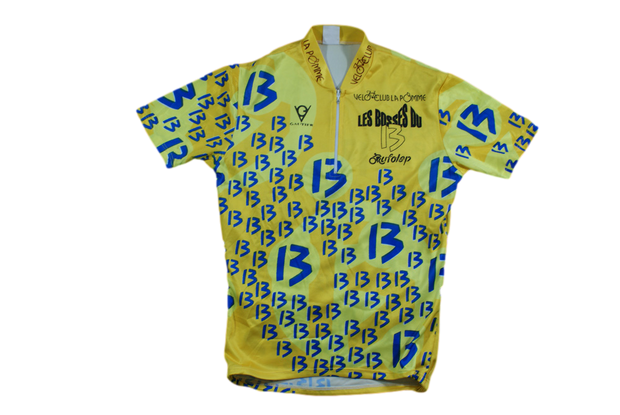 Maillot vélo rétro Vélo club La pomme