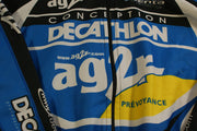 Veste cyclisme vintage Decathlon AG2R