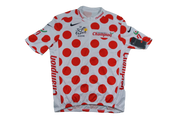 Maillot à pois vélo vintage Tour de France 2006 Nike Champion