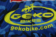 Maillot cyclisme vintage Geko Bikes Cora Crédit Mutuel