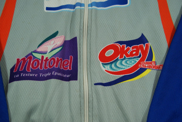 Veste vélo rétro Lotus Poli manches longues