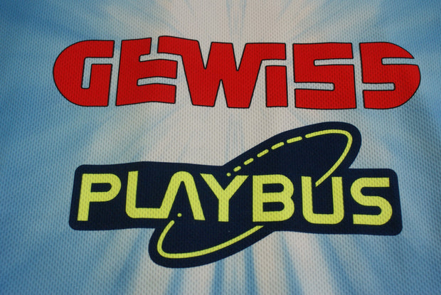 Maillot vélo rétro Biemme Gewiss Bianchi Playbus